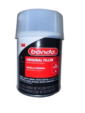 Blondo Original Filler Canister in White and Red Label
